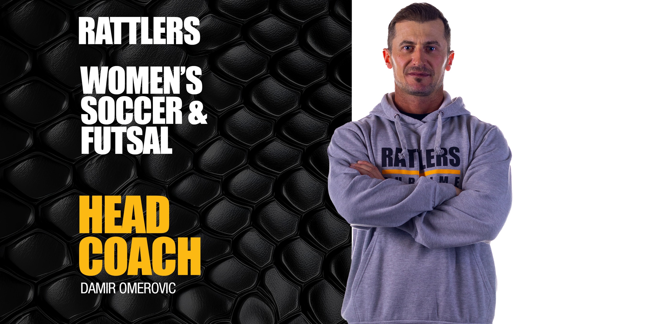 Damir Omerovic announced as Women's Soccer & Futsal Head Coach
